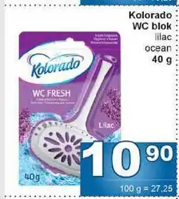 Jip Kolorado WC blok nabídka