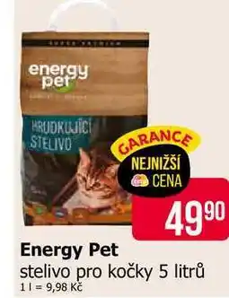 Teta Energy Pet stelivo pro kočky 5 litrů nabídka