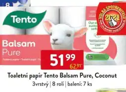 Qanto Toaletní papír Tento Balsam Pure, Coconut nabídka