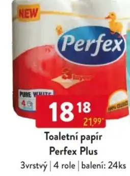 Qanto Toaletní papír Perfex Plus nabídka