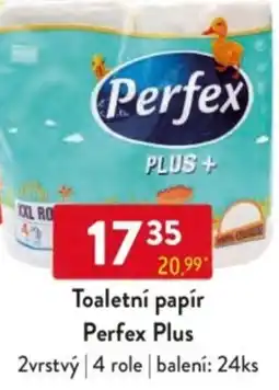 Qanto Toaletní papír Perfex Plus nabídka