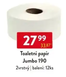 Qanto Toaletní papír Jumbo 190 nabídka