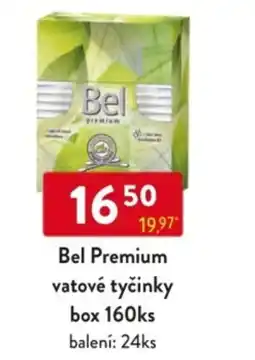 Qanto Bel Premium vatové tyčinky box nabídka