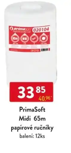 Qanto PrimaSoft Midi 65m papírové ručníky nabídka
