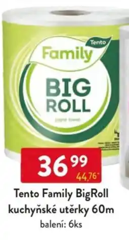 Qanto Tento Family BigRoll kuchyňské utěrky 60m nabídka