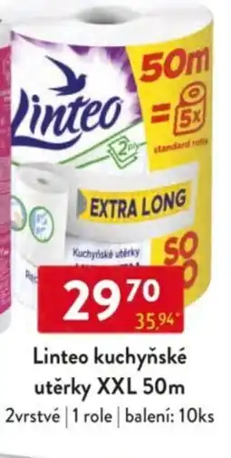 Qanto Linteo kuchyňské utěrky XXL 50m nabídka