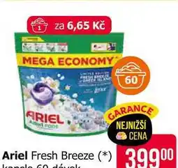 Teta Ariel Fresh Breeze kapsle 60 dávek nabídka