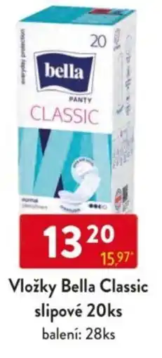 Qanto Vložky Bella Classic slipové nabídka