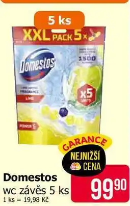 Teta Domestos wc závěs 5 ks nabídka