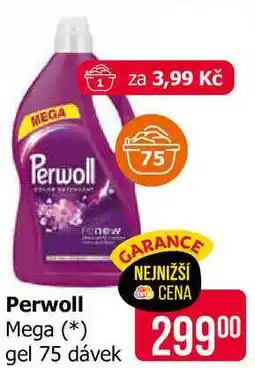 Teta Perwoll Mega gel 75 dávek nabídka