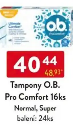 Qanto Tampony O.B. Pro Comfort nabídka
