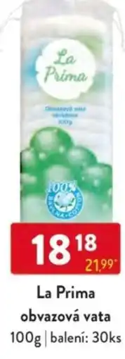 Qanto La Prima obvazová vata nabídka