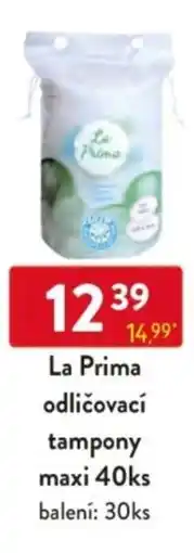 Qanto La Prima odličovací tampony maxi nabídka