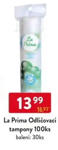 Qanto La Prima Odličovací tampony nabídka