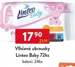 Qanto Vlhčené ubrousky Linteo Baby nabídka