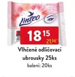 Qanto Vlhčené odličovací ubrousky nabídka