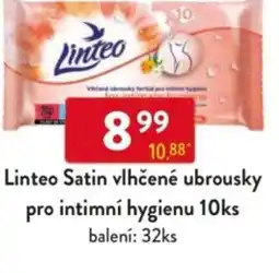 Qanto Linteo Satin vlhčené ubrousky pro intimní hygienu nabídka