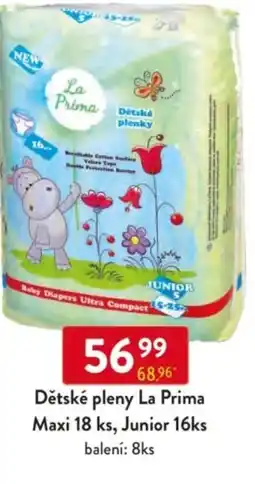 Qanto Dětské pleny La Prima nabídka