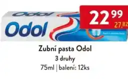 Qanto Zubní pasta Odol 3 druhy nabídka