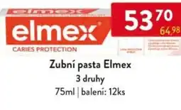 Qanto Zubní pasta Elmex 3 druhy nabídka