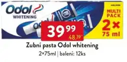 Qanto Zubní pasta Odol whitening nabídka