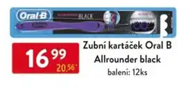 Qanto Zubní kartáček Oral B Allrounder black nabídka