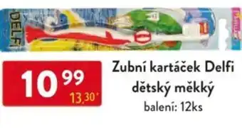 Qanto Zubní kartáček Delfi dětský měkký nabídka