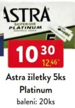 Qanto Astra žiletky Platinum nabídka