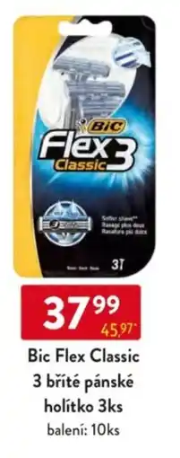 Qanto Bic Flex Classic 3 bříté pánské holítko nabídka