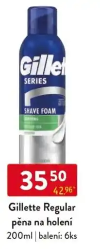 Qanto Gillette Regular pěna na holení nabídka