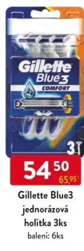 Qanto Gillette Blue3 jednorázová holítka nabídka