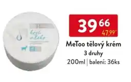 Qanto MeToo tělový krém 3 druhy nabídka