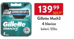 Qanto Gillette Mach3 4 hlavice nabídka