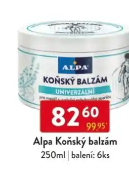 Qanto Alpa Koňský balzám nabídka