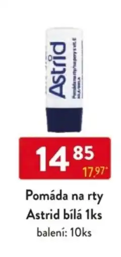 Qanto Pomáda na rty Astrid bílá nabídka