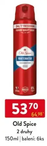 Qanto Old Spice 2 druhy nabídka