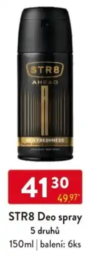 Qanto STR8 Deo spray 5 druhů nabídka