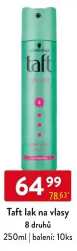 Qanto Taft lak na vlasy 8 druhů nabídka
