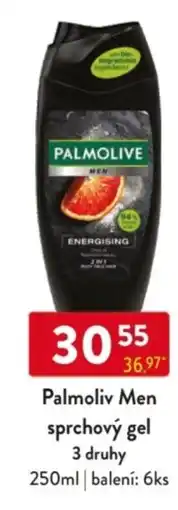 Qanto Palmolive Men sprchový gel 3 druhy nabídka