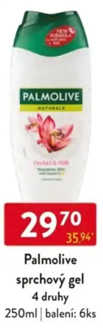 Qanto Palmolive sprchový gel 4 druhy nabídka