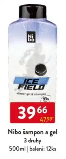 Qanto Nibo šampon a gel 3 druhy nabídka