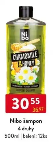 Qanto Nibo šampon 4 druhy nabídka