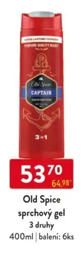 Qanto Old Spice sprchový gel 3 druhy nabídka