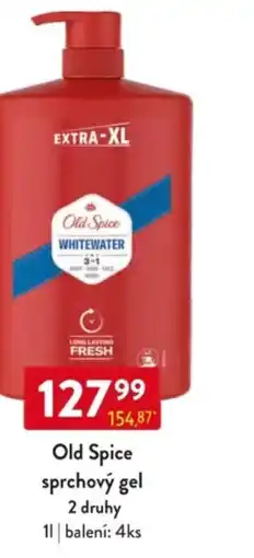 Qanto Old Spice sprchový gel 2 druhy nabídka