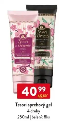 Qanto Tesori sprchový gel 4 druhy nabídka