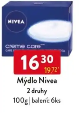 Qanto Mýdlo Nivea 2 druhy nabídka