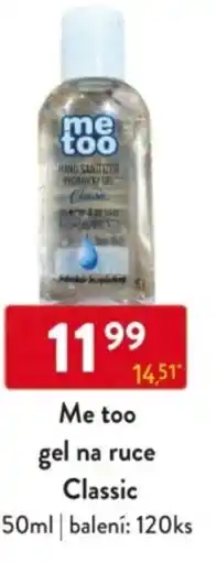 Qanto Me too gel na ruce Classic nabídka