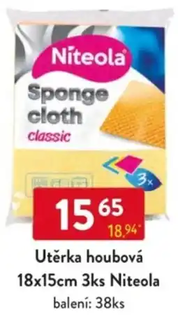 Qanto Utěrka houbová 18x15cm Niteola nabídka