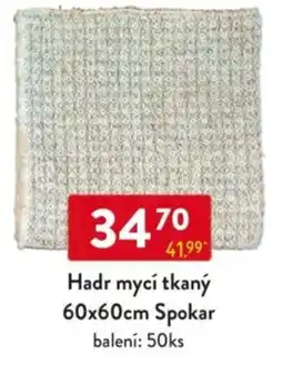 Qanto Hadr mycí tkaný 60x60cm Spokar nabídka