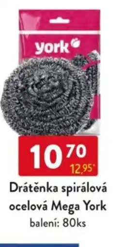 Qanto Drátěnka spirálová ocelová Mega York nabídka